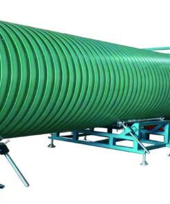 hollow wall profile winding pipe extruder machine