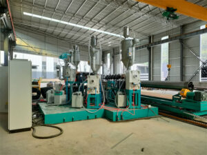 krah pipe extrusion line