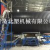 Hollow profile spiral winding pipe machine