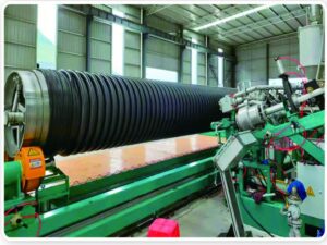 Krah pipe extrusion line