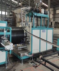 co-extrusion spiral winding drain pipe machine