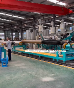 HDPE Spiral winding stormwater drainage pipe extrusion machines