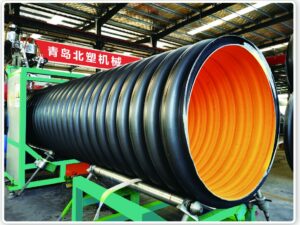 inner rib reinforced pipe extruder machine