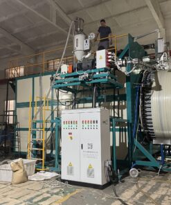 thermoplastic spiral winding tank production machines