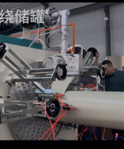 hdpe spiral winding tank extrusion lines